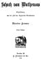 [Gutenberg 36905] • Schach von Wuthenow / Erzählung aus der Zeit des Regiments Gensdarmes